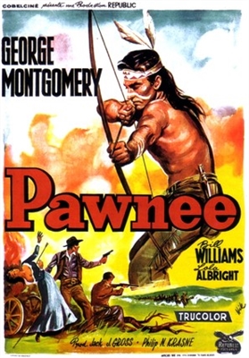 Pawnee Wooden Framed Poster