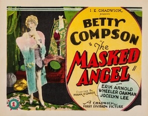 The Masked Angel Wooden Framed Poster