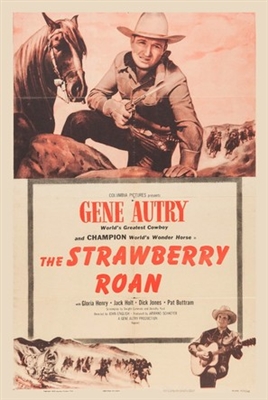 The Strawberry Roan Metal Framed Poster