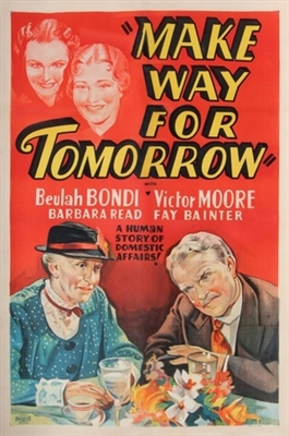 Make Way for Tomorrow Poster with Hanger