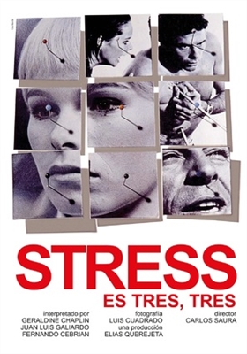 Stress-es tres-tres Metal Framed Poster