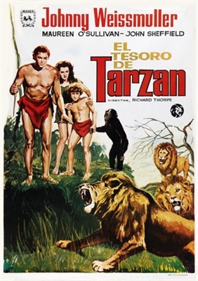 Tarzan&#039;s Secret Treasure Poster with Hanger