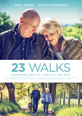23 Walks Wooden Framed Poster