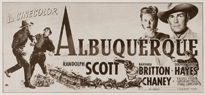 Albuquerque Wooden Framed Poster
