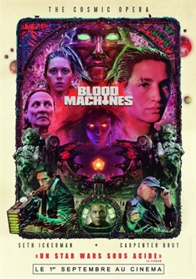 Blood Machines Canvas Poster