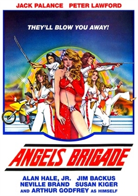 Angels' Brigade Wooden Framed Poster