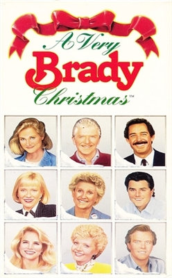 A Very Brady Christmas Metal Framed Poster