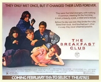 The Breakfast Club movie poster