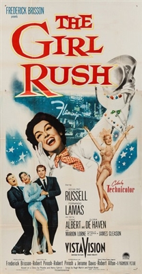 The Girl Rush Canvas Poster