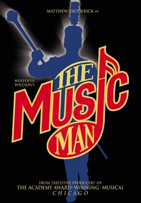 The Music Man Metal Framed Poster