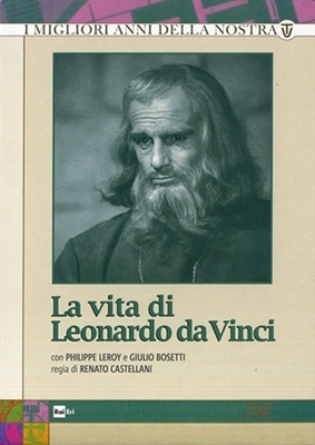 La vita di Leonardo Da Vinci Wooden Framed Poster