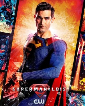 Superman and Lois Metal Framed Poster