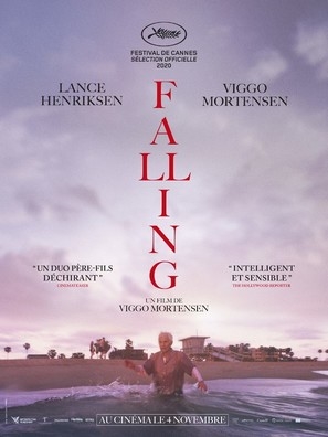 Falling Metal Framed Poster