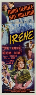 Irene Wooden Framed Poster