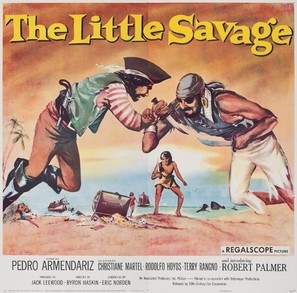 Little Savage Metal Framed Poster