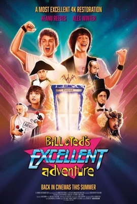 Bill &amp; Ted&#039;s Excellent Adventure Canvas Poster
