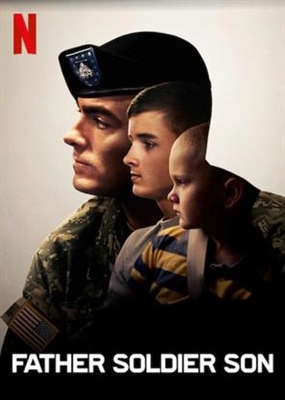 Father Soldier Son Canvas Poster