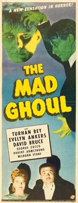 The Mad Ghoul Wooden Framed Poster