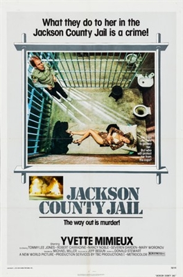 Jackson County Jail Wooden Framed Poster