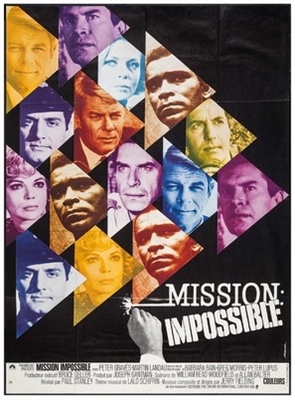 Mission Impossible Versus the Mob Wooden Framed Poster