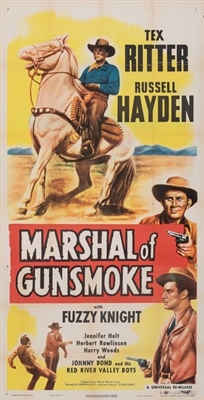 Marshal of Gunsmoke Metal Framed Poster
