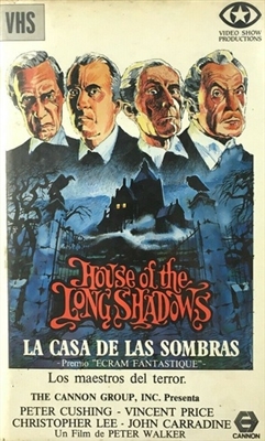 House of the Long Shadows Canvas Poster