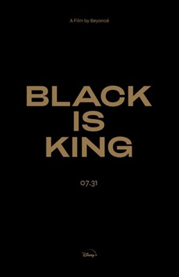 Black Is King Wood Print