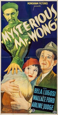 The Mysterious Mr. Wong Wooden Framed Poster