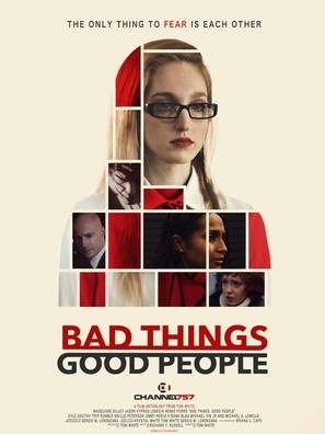 Bad Things, Good People Wooden Framed Poster