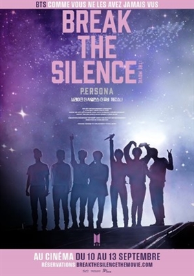 Break the Silence: The Movie Metal Framed Poster