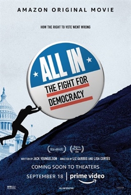 All In: The Fight for Democracy kids t-shirt