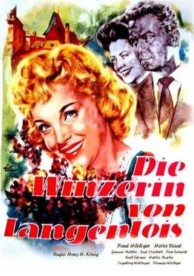 Die Winzerin von Langenlois Poster with Hanger