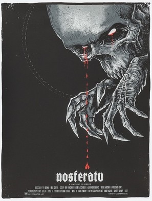 Nosferatu, eine Symphonie des Grauens Wood Print