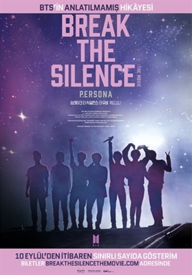 Break the Silence: The Movie calendar
