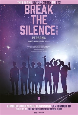 Break the Silence: The Movie Poster with Hanger
