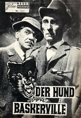 The Hound of the Baskervilles Metal Framed Poster