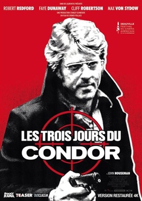 Three Days of the Condor Poster with Hanger