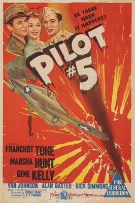 Pilot #5 Wooden Framed Poster