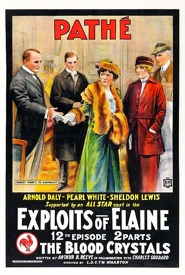 The Exploits of Elaine Metal Framed Poster
