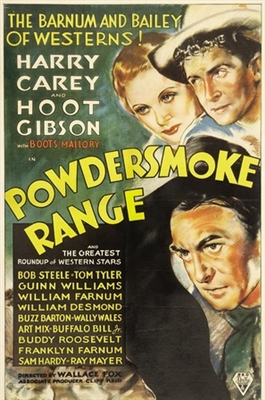 Powdersmoke Range Wooden Framed Poster