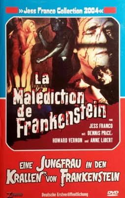 Les expériences érotiques de Frankenstein Wooden Framed Poster