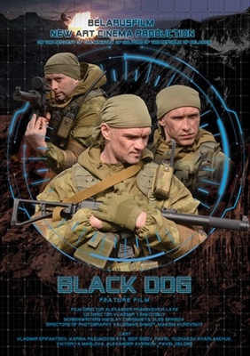 Black Dog Metal Framed Poster