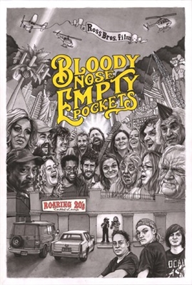 Bloody Nose, Empty Pockets Metal Framed Poster