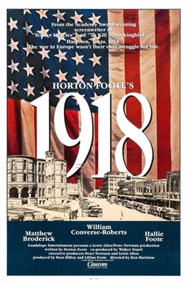 1918 Canvas Poster
