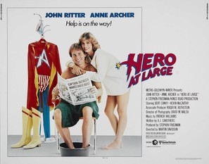 Hero at Large Metal Framed Poster