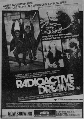 Radioactive Dreams Poster with Hanger