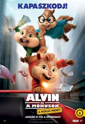 Alvin and the Chipmunks: The Road Chip Wooden Framed Poster