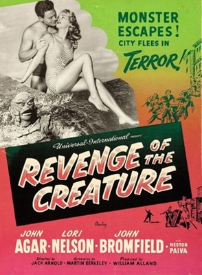 Revenge of the Creature Wooden Framed Poster