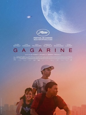 Gagarine Wooden Framed Poster