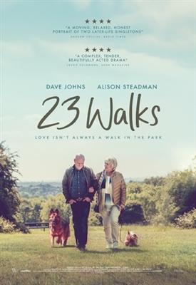 23 Walks Canvas Poster